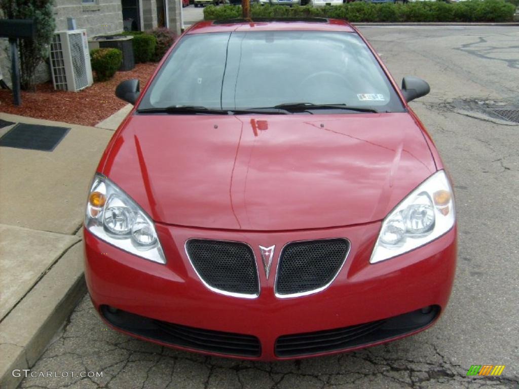 2006 G6 GT Coupe - Crimson Red / Ebony photo #7