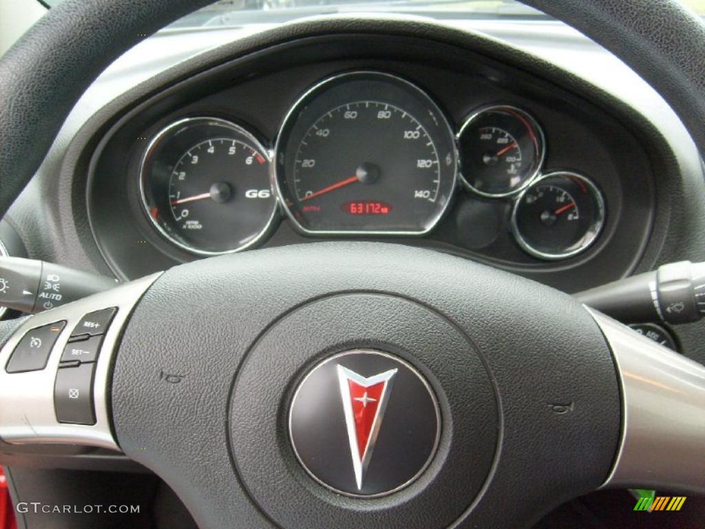 2006 G6 GT Coupe - Crimson Red / Ebony photo #25