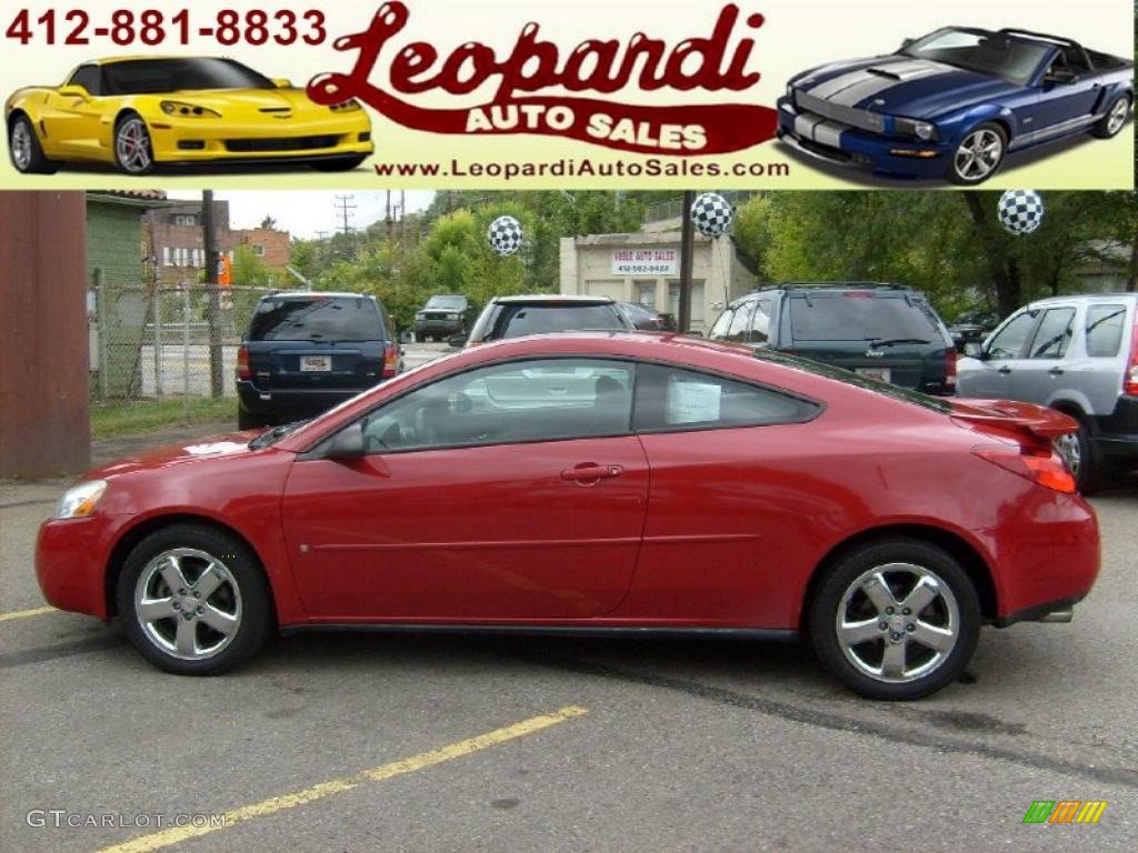 2006 G6 GT Coupe - Crimson Red / Ebony photo #29