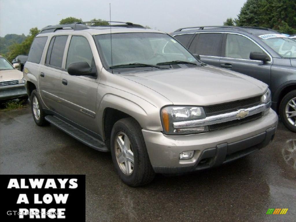 2003 TrailBlazer EXT LS 4x4 - Light Pewter Metallic / Gray photo #1