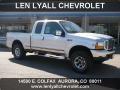 Silver Metallic 1999 Ford F250 Super Duty XLT Extended Cab 4x4