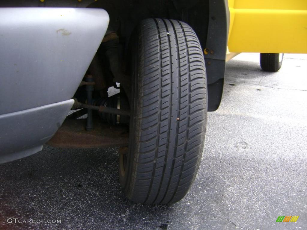 2000 Ranger XL SuperCab 4x4 - Chrome Yellow / Medium Prairie Tan photo #15
