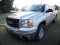 2009 Silver Birch Metallic GMC Sierra 1500 SLE Extended Cab 4x4  photo #12