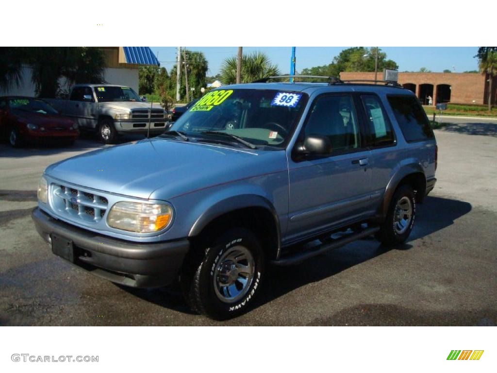 1998 Explorer Sport - Light Denim Blue Metallic / Medium Graphite photo #7