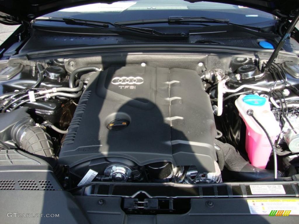 2011 A4 2.0T quattro Sedan - Phantom Black Pearl / Black photo #27