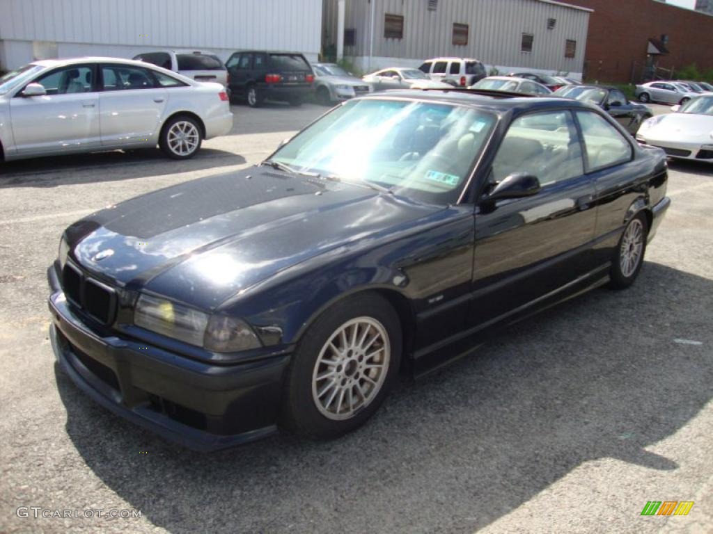 1998 3 Series 323is Coupe - Black II / Tan photo #2