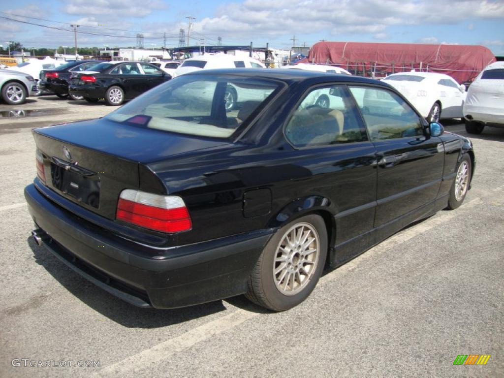 1998 3 Series 323is Coupe - Black II / Tan photo #8