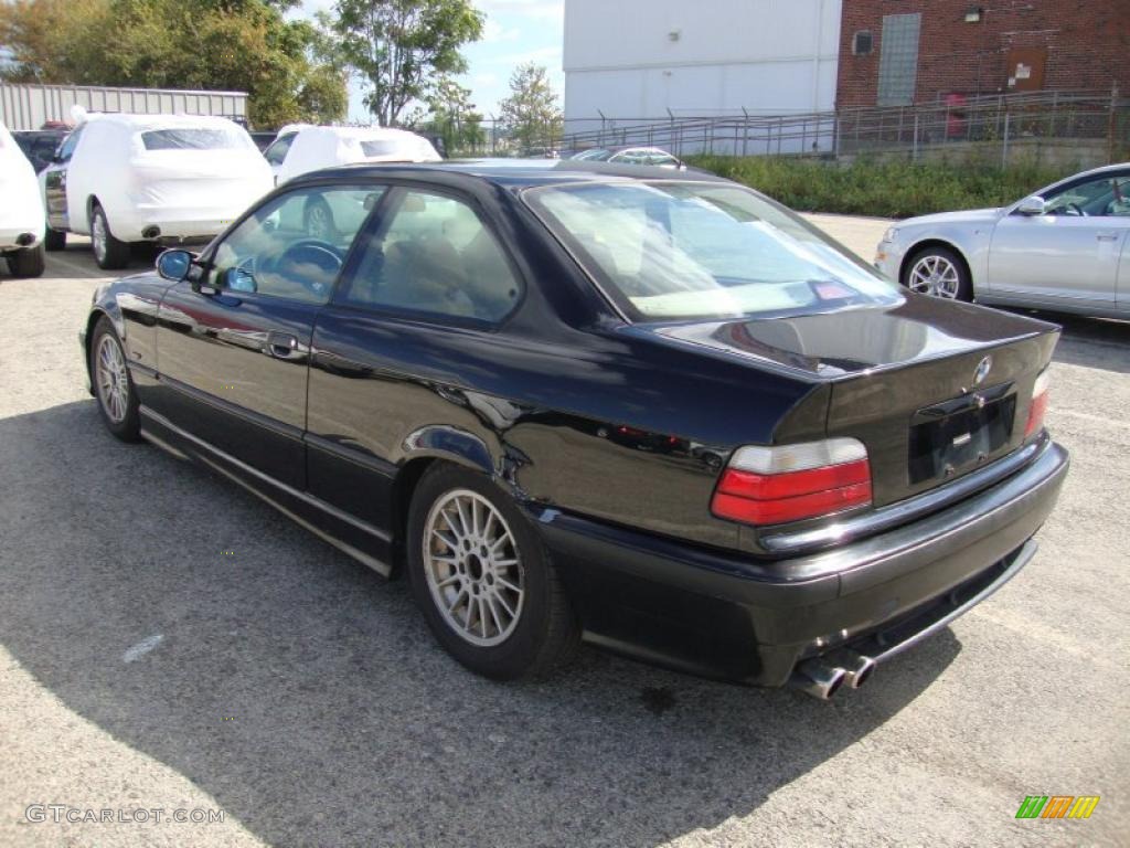 1998 3 Series 323is Coupe - Black II / Tan photo #10