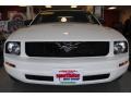 2007 Performance White Ford Mustang V6 Deluxe Convertible  photo #11