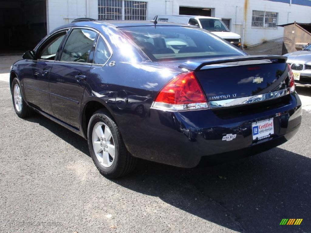 2007 Impala LT - Imperial Blue Metallic / Ebony Black photo #6