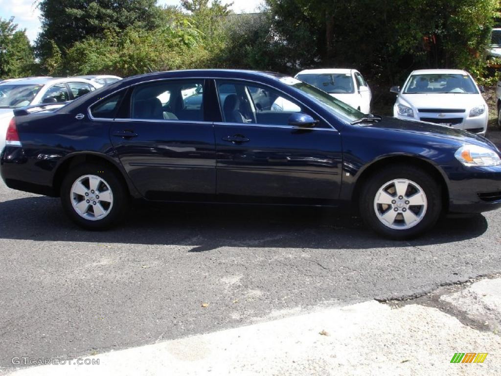 2007 Impala LT - Imperial Blue Metallic / Ebony Black photo #7