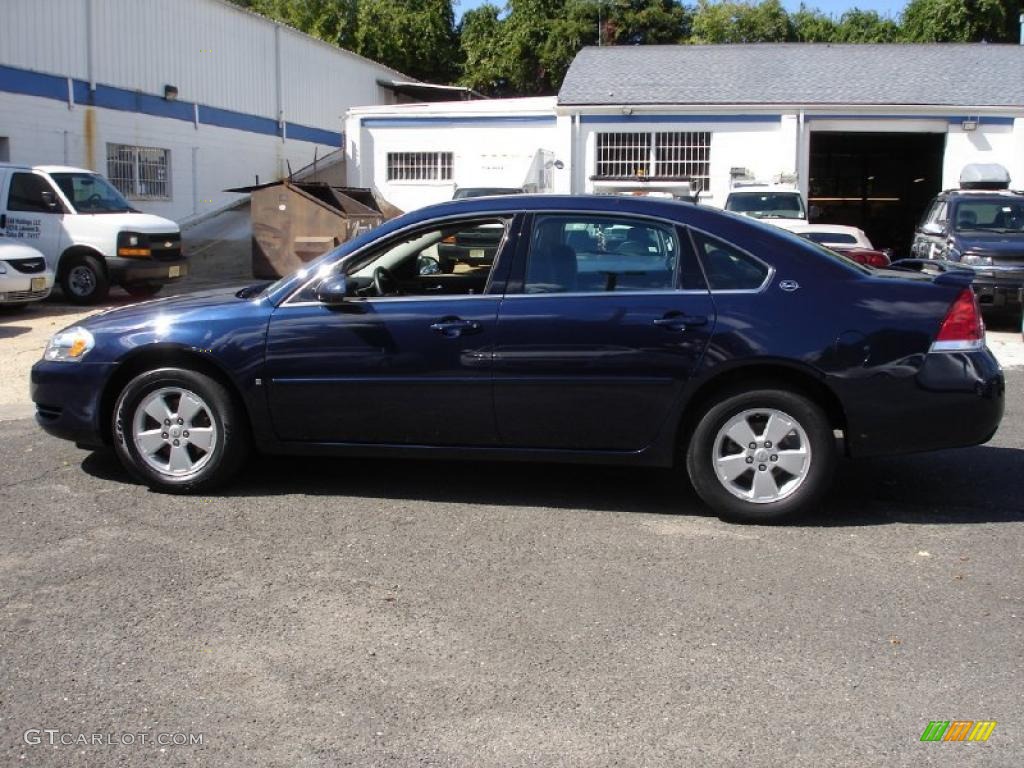 2007 Impala LT - Imperial Blue Metallic / Ebony Black photo #9
