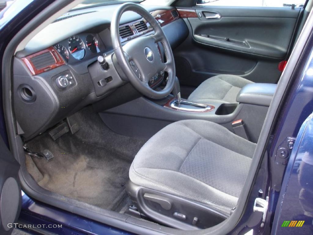 2007 Impala LT - Imperial Blue Metallic / Ebony Black photo #10