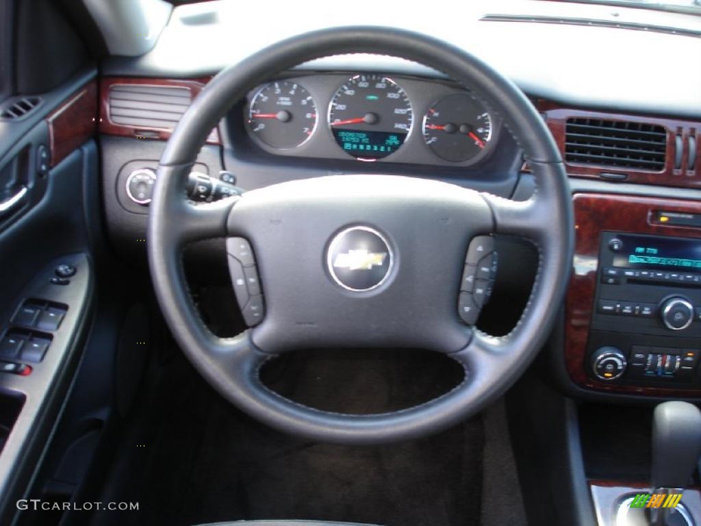 2007 Impala LT - Imperial Blue Metallic / Ebony Black photo #13