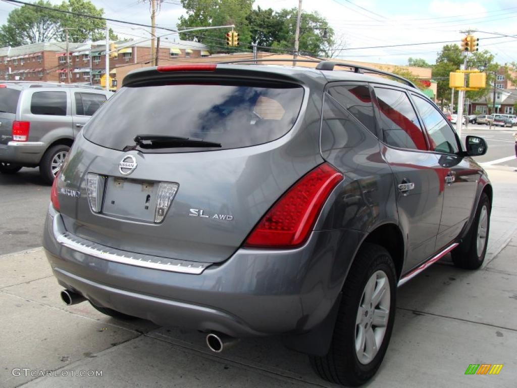 2007 Murano SL AWD - Platinum Pearl Matallic / Charcoal photo #4