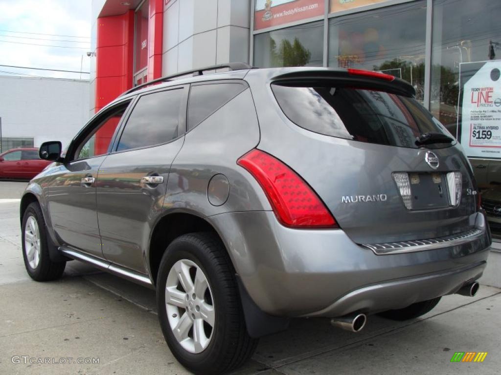 2007 Murano SL AWD - Platinum Pearl Matallic / Charcoal photo #6