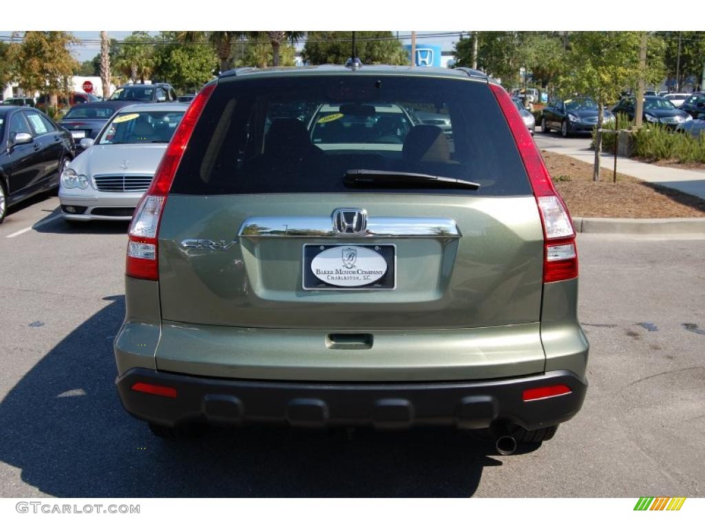 2009 CR-V EX-L - Green Tea Metallic / Ivory photo #17