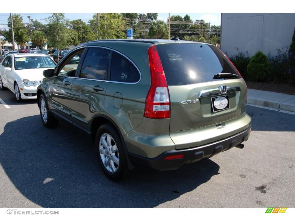 2009 CR-V EX-L - Green Tea Metallic / Ivory photo #18