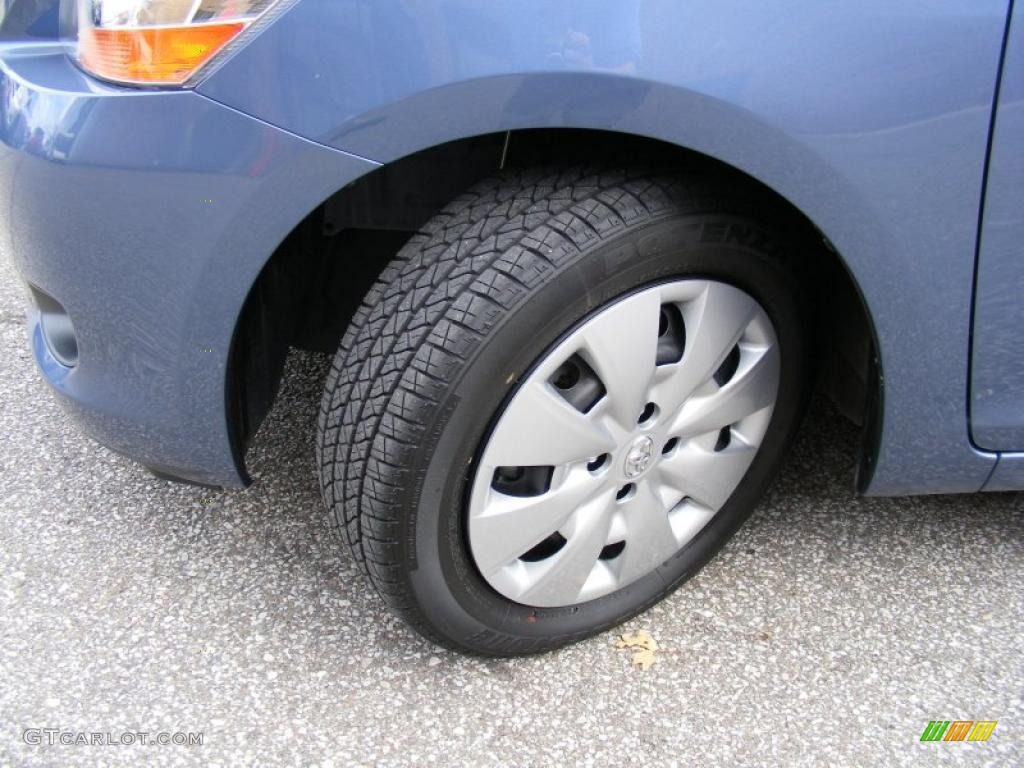 2010 Yaris Sedan - Pacific Blue Metallic / Dark Charcoal photo #28