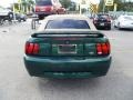 2000 Amazon Green Metallic Ford Mustang V6 Convertible  photo #5