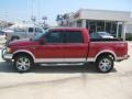 2002 Toreador Red Metallic Ford F150 XLT SuperCrew 4x4  photo #2