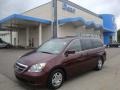 2007 Dark Cherry Pearl Honda Odyssey EX  photo #1