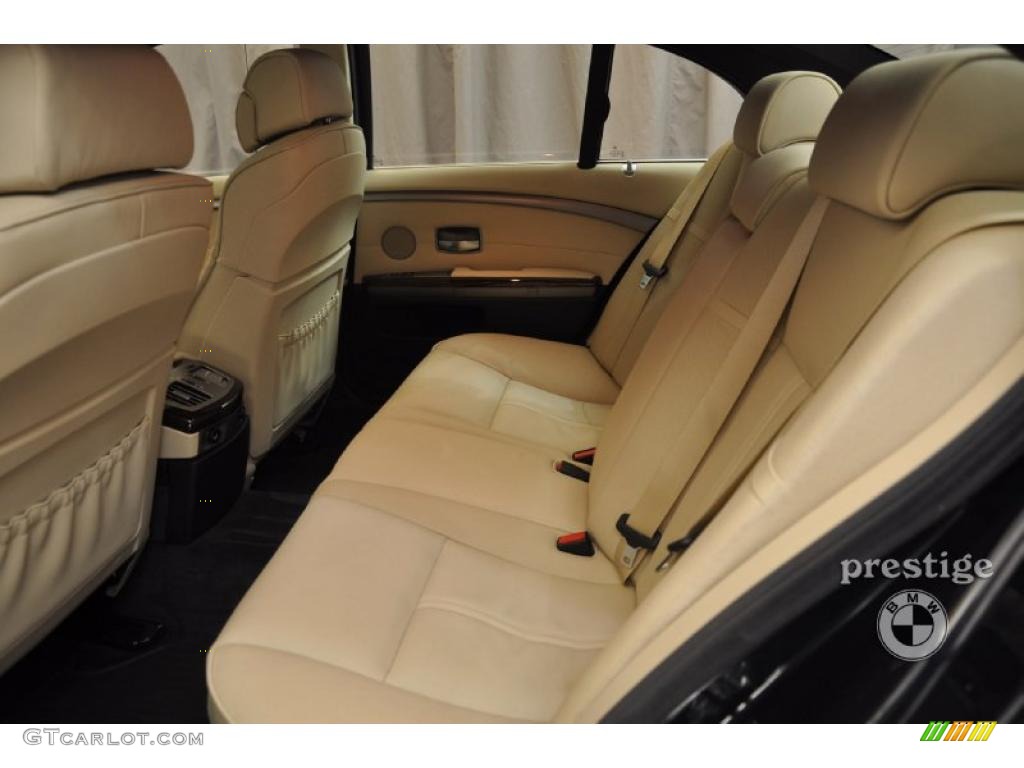 2007 7 Series 750i Sedan - Monaco Blue Metallic / Beige photo #8