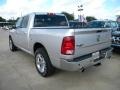 2009 Bright Silver Metallic Dodge Ram 1500 Lone Star Edition Crew Cab  photo #2