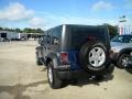2009 Deep Water Blue Pearl Jeep Wrangler Unlimited X 4x4  photo #13