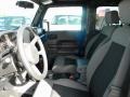 2009 Deep Water Blue Pearl Jeep Wrangler Unlimited X 4x4  photo #20