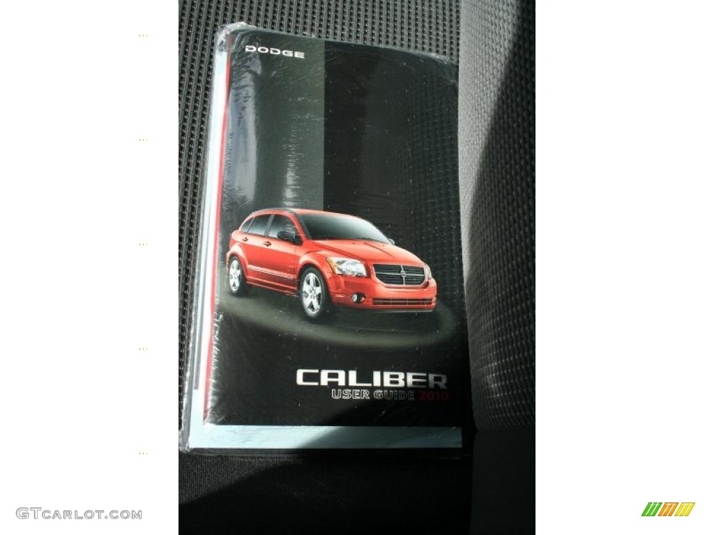 2010 Caliber SXT - Optic Green Metallic / Dark Slate Gray photo #4