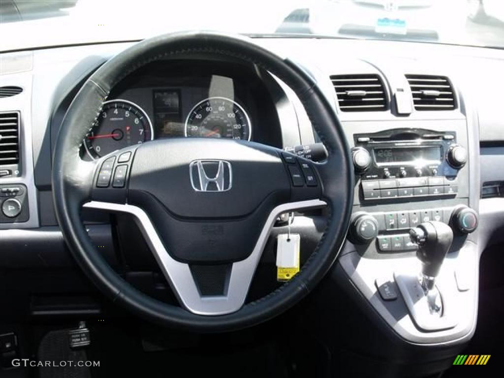 2007 CR-V EX-L - Royal Blue Pearl / Black photo #17