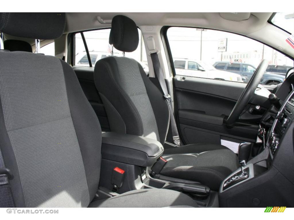 2010 Caliber SXT - Optic Green Metallic / Dark Slate Gray photo #9