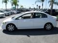 Taffeta White - Civic LX Sedan Photo No. 4