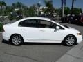 Taffeta White - Civic LX Sedan Photo No. 8