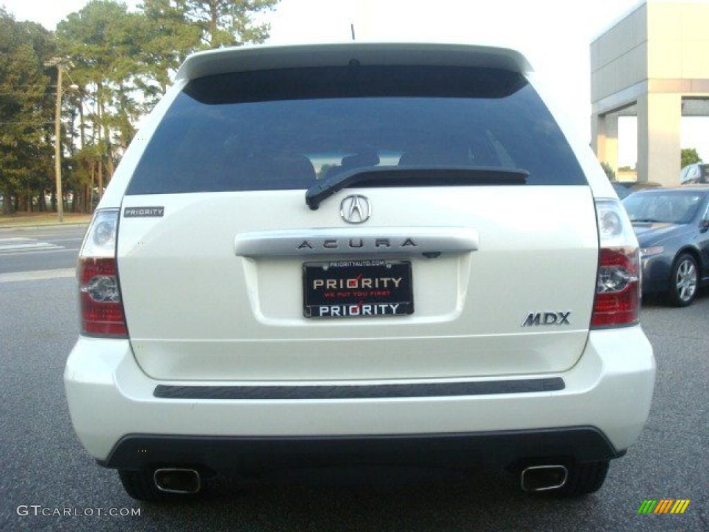 2004 MDX Touring - Aspen White Pearl / Saddle photo #5