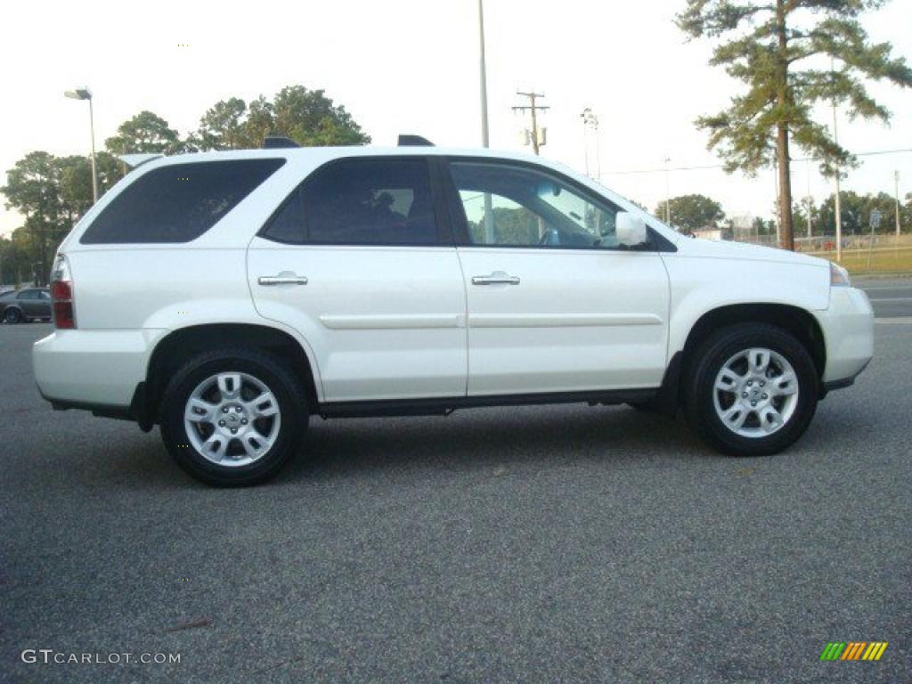 2004 MDX Touring - Aspen White Pearl / Saddle photo #7