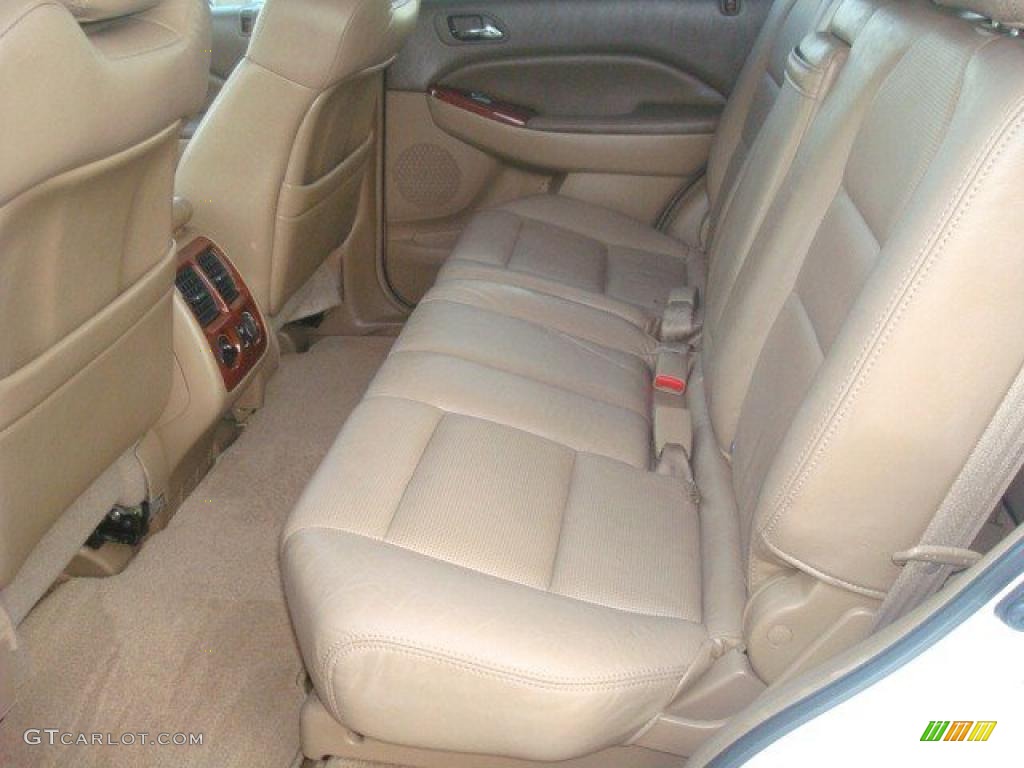2004 MDX Touring - Aspen White Pearl / Saddle photo #12