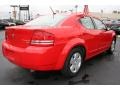 2009 Tor Red Dodge Avenger SXT  photo #2