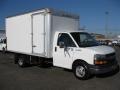 Summit White 2003 Chevrolet Express 3500 Cutaway Moving Truck