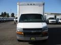 Summit White - Express 3500 Cutaway Moving Truck Photo No. 2