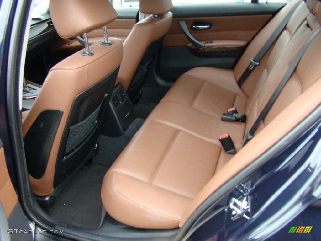 2008 3 Series 328xi Sedan - Monaco Blue Metallic / Terra Dakota Leather photo #11