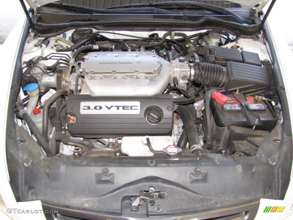 2003 Accord EX V6 Sedan - Taffeta White / Ivory photo #18