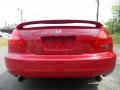 2003 San Marino Red Honda Accord EX V6 Coupe  photo #7