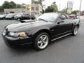 2001 Black Ford Mustang GT Convertible  photo #1