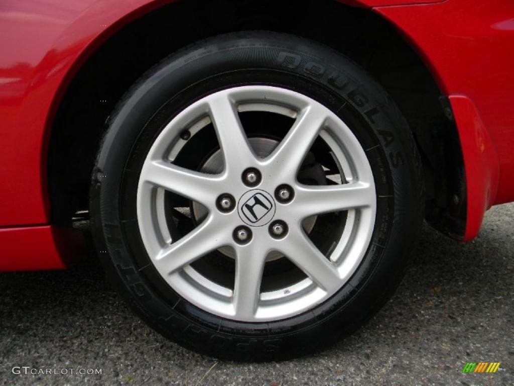 2003 Accord EX V6 Coupe - San Marino Red / Ivory photo #25