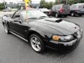 2001 Black Ford Mustang GT Convertible  photo #9