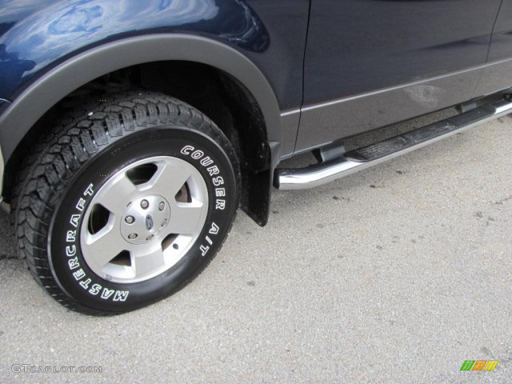 2005 F150 FX4 SuperCab 4x4 - True Blue Metallic / Medium Flint Grey photo #10