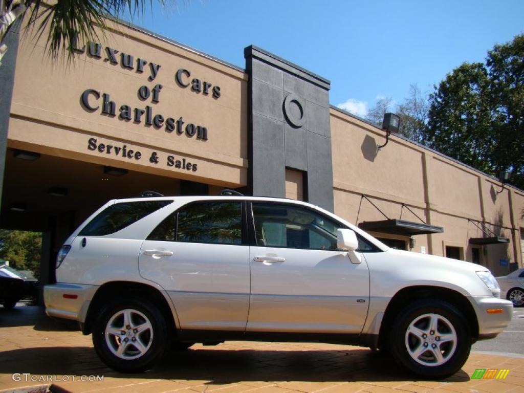 2001 RX 300 - White Gold Crystal / Ivory photo #1