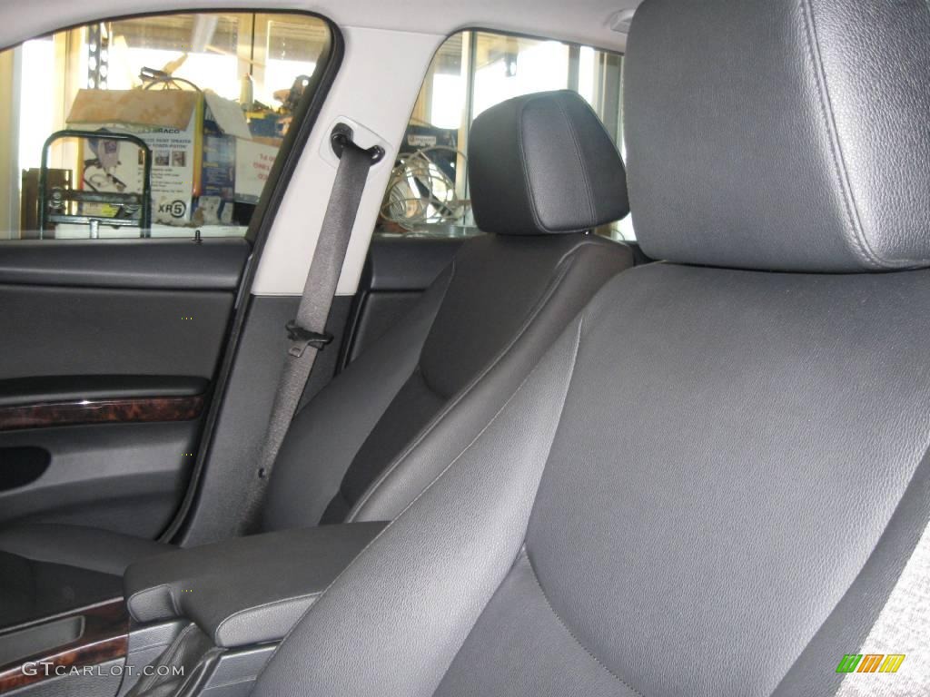 2008 3 Series 328xi Sedan - Jet Black / Black photo #4